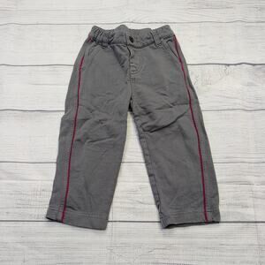 18/24m Tea Collection Side Stripe Knit Baby Trousers